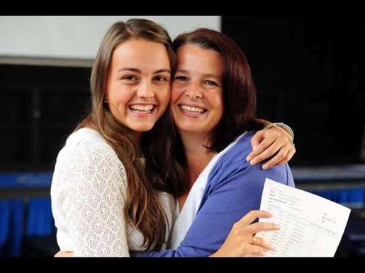 Education @ Prenton High School for Girls, Hesketh Avenue, Birkenhead, CH42 - Thursday, August 23, 2012
Story by Ben Turner
Pupil Hannah Grisdale, from Prenton High School for Girls, celebrates her excellent GCSE results with her mother, Sue
Photo by James Maloney