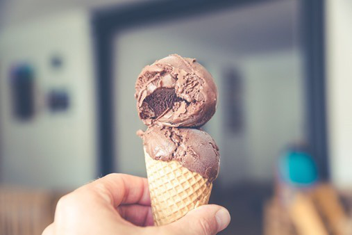 chocolate-icecream-cone